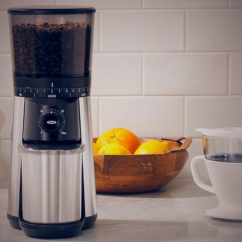 Grinding Coffee Beans With Grinder