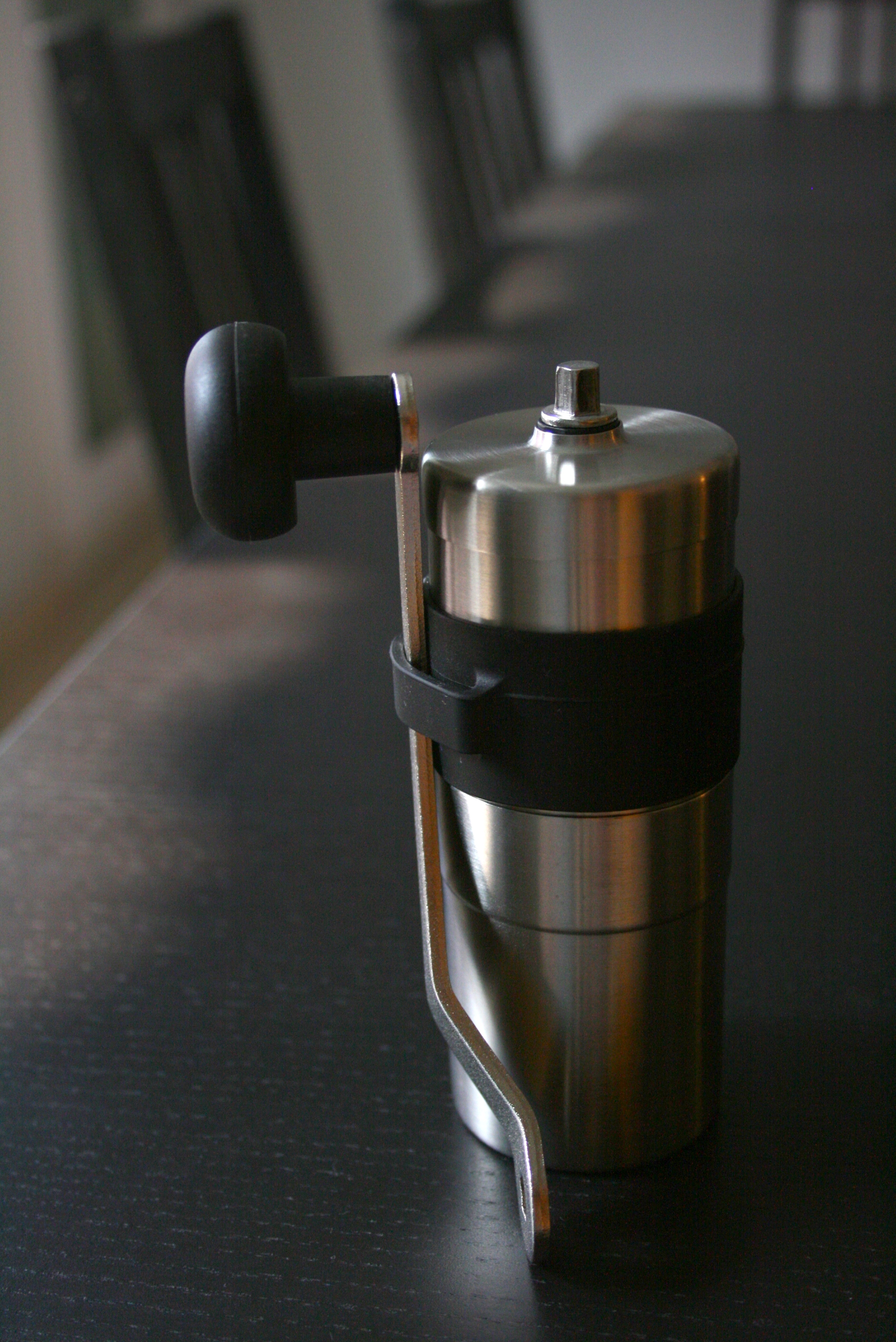 Grinding Coffee Beans With Hand Grinding