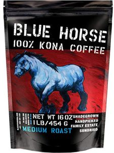 blue horse kona coffee is one of best espresso coffee beans
