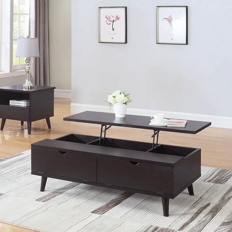 lift top coffee table storage