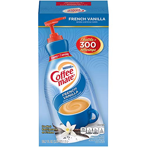 Best overall tasting of Nestle french vanilla coffee creamer