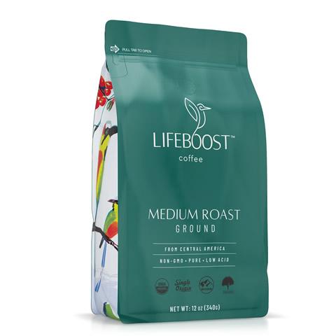 Lifeboost Medium Roast Low Acid Coffee