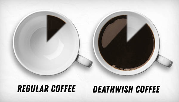 caffeine content on death wish coffee