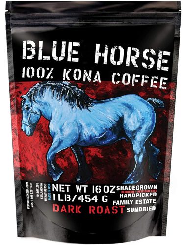 Blue Horse Hawaiian Kona Coffee