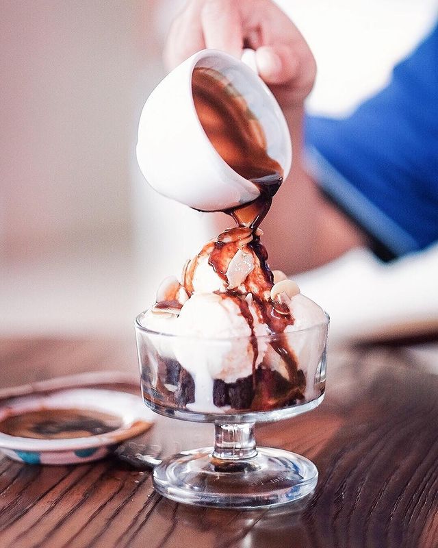 affogato shot origin