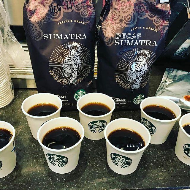 Starbucks Decaf Coffee Sumatra