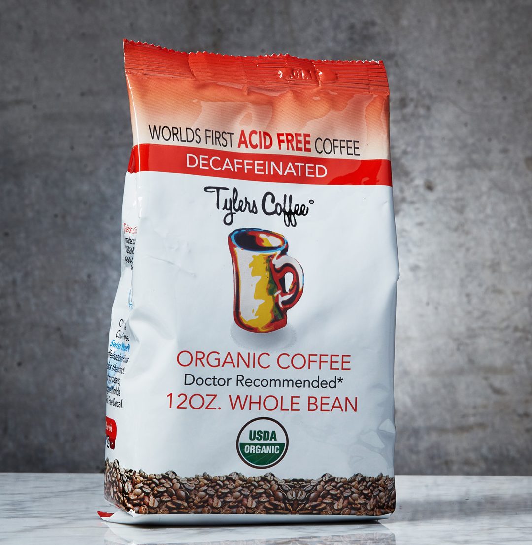 Tylers acid free whole bean coffee