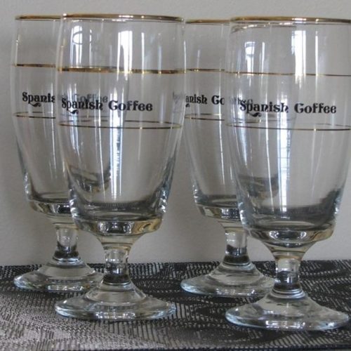 Glassware for spanish coffee