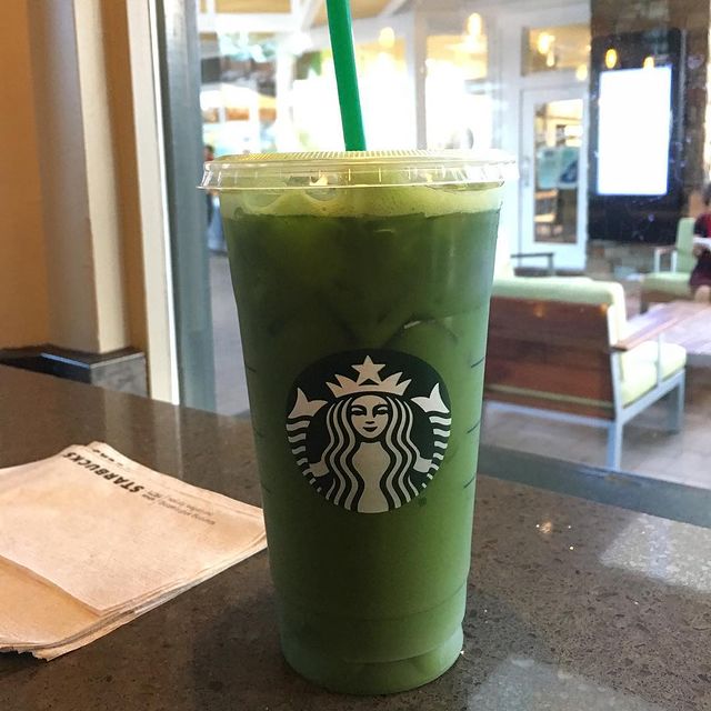 Starbucks Lemonade Drinks - iced matcha lemonade